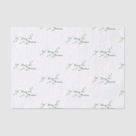 Papier voor prettige kerstcadeaus (Voorkant)