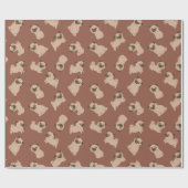Papier voor puppy Pattern-overvulling (Vlak)