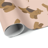 Papier voor puppy Pattern-overvulling (Rol Hoek)