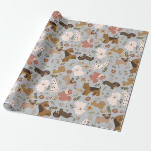 Papier voor puppy Pattern-overvulling