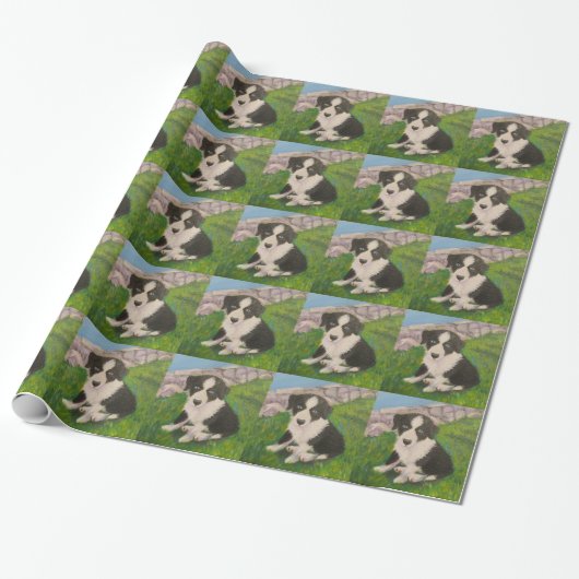 Papier voor puppy Wrapping (Uitgerold)