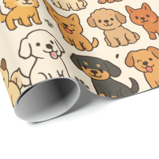 Papier voor puppy Wrapping