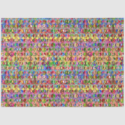 Papier voor regenboogvredessignpapier (Voorkant)