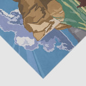 Papier voor reisaffiche Arizona (Detail)