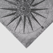 Papier voor  reizen rond handmatige kompas (Detail)