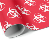 Papier voor rode en witte omhulling van het symboo (Rol Hoek)