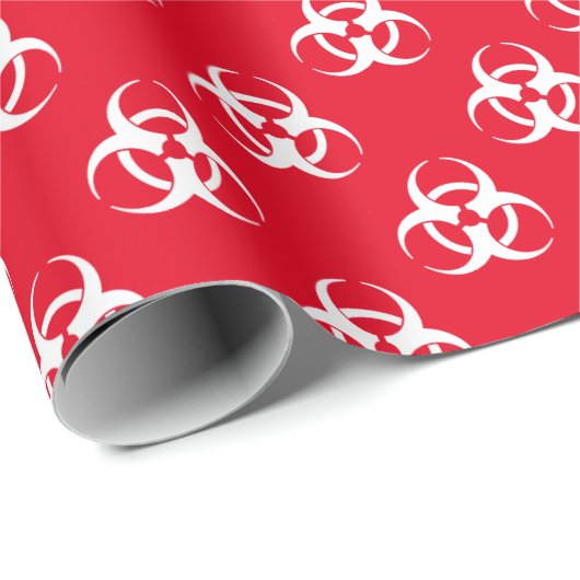 Papier voor rode en witte omhulling van het symboo (Rol Hoek)