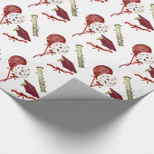 Papier voor rode, gouden en witte Afstuderen (Hoek)