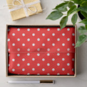 Papier voor rode pokdots (Geschenk)