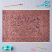 Papier voor rode vogeltapijten (Craft)