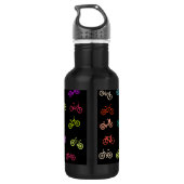 Papier voor ronddraaipatroon waterfles  (Achterkant)