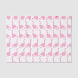 Papier voor roze dinosaur