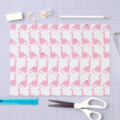 Papier voor roze dinosaur (Craft)