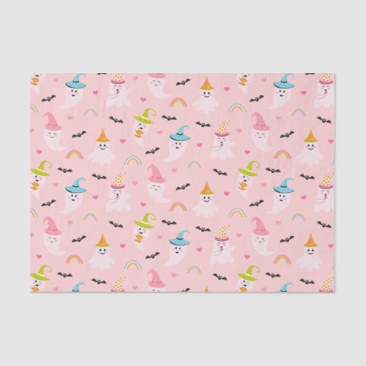 Papier voor roze halloween (Voorkant)