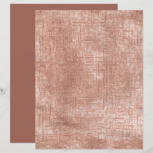 Papier voor roze tan Chestnut Silk
