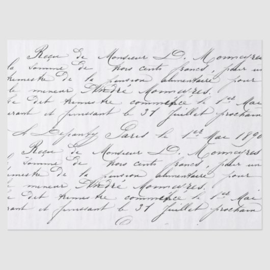 Papier voor schrijfpapier (Voorkant)