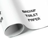 Papier voor snelle opvulling van back-uptoiletten (Rol Hoek)