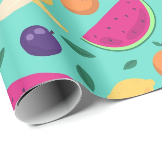 Papier voor tropische opvulling van fruit (Rol Hoek)