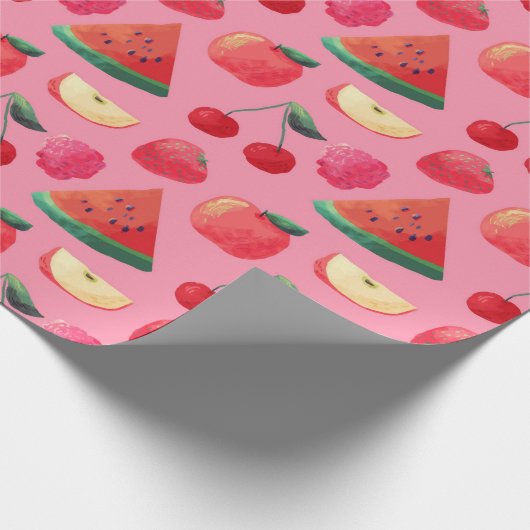 Papier voor tropische opvulling van fruit (Hoek)