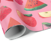 Papier voor tropische opvulling van fruit (Rol Hoek)