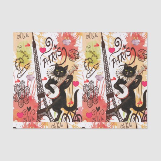 Papier voor Valentijnsdag, Parijs (Voorkant)