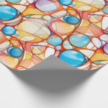 Papier voor verpakking - abstract patroon - Chic &
