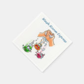 Papier voor wasbakken servet (Hoek)