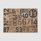 papier voor weefselrestanten voor ontkoppeling (Voorkant)