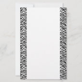 Papier voor Zebra (Voorkant)