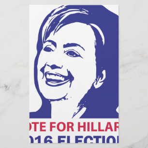 Papier vote hillary clinton 2016