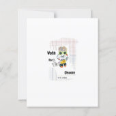 Papier Vote pour le fromage (Dos)