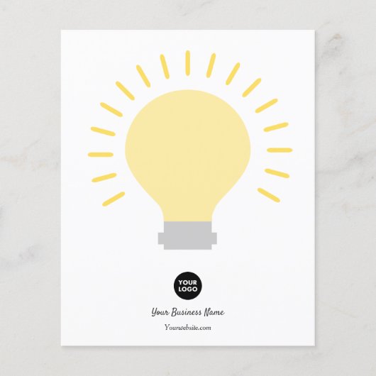 Papier Votre ampoule Logo Light (Devant)