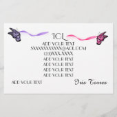 Papier Votre facture artisanale (Dos)