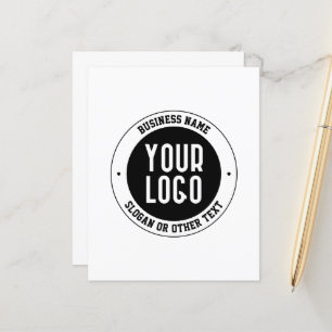 Papier Votre logo ou votre conception d'entreprise   Text