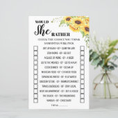 Papier Voudrait-elle plutôt douche anglais espagnol jeu (Debout devant)