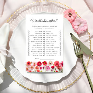 Papier Voudrait-Elle Plutôt Fête des mariées Fleur sauvag