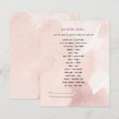 Papier Voudrait-Elle Plutôt Que Fête des mariées Jeu (Devant / Derrière)