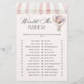 Papier Voudrait-elle qu'elle soit hors du marché jeu nupt (Devant)