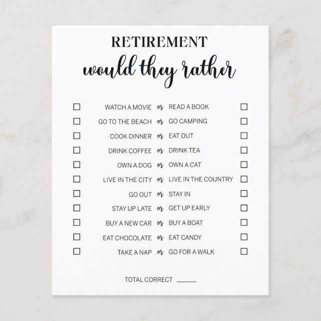 Papier Voulaient-Ils Plaire Au Jeu Du Parti De La Retrait (Devant)