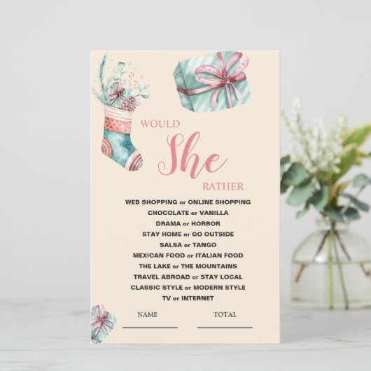 Papier Voulait-Elle Plaire À Noël Attraper Le Jeu De Mari (Debout devant)