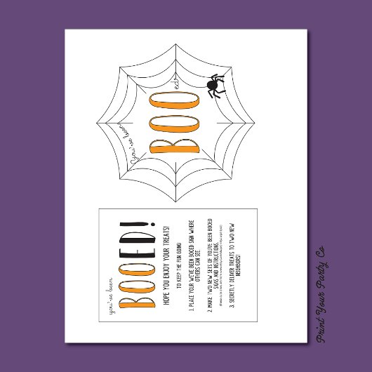 Papier Vous avez été Boo'd Kit