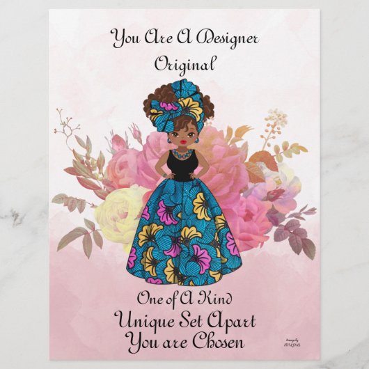 Papier Vous êtes un concepteur Eau Originale Stationnaire (Devant)