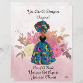 Papier Vous êtes un concepteur Eau Originale Stationnaire (Devant / Derrière)