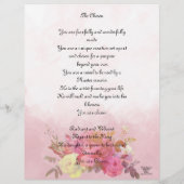 Papier Vous êtes un concepteur Eau Originale Stationnaire (Dos)