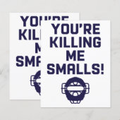Papier Vous me tuez Smalls ! (Devant / Derrière)