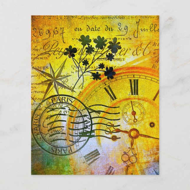 Papier Voyage dans le temps (Devant)