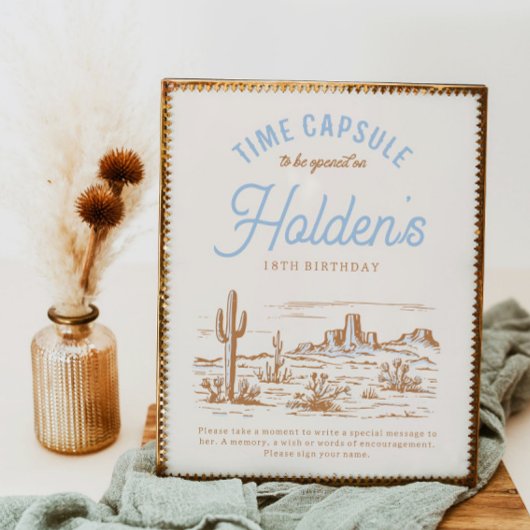 Papier Voyant 8 x 10 Cowboy Temps