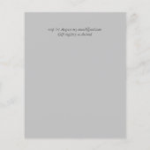 Papier Vrai Amour ENGAGEMENT Partie Invitations Enregistr (Dos)