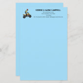 PAPIER VTT (Devant / Derrière)