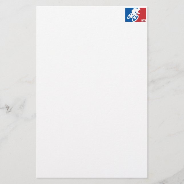 Papier VTT étoile (Devant)
